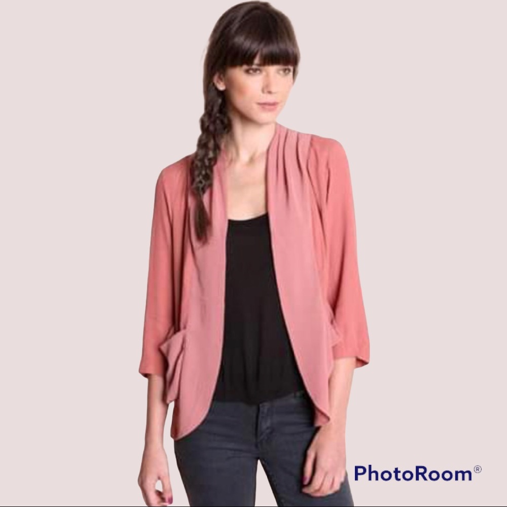 Kimichi Blue Rose Crepe Jacket/Blazer